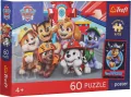 Puzzle 60 Psi Patrol + plakat TREFL - tantis.pl