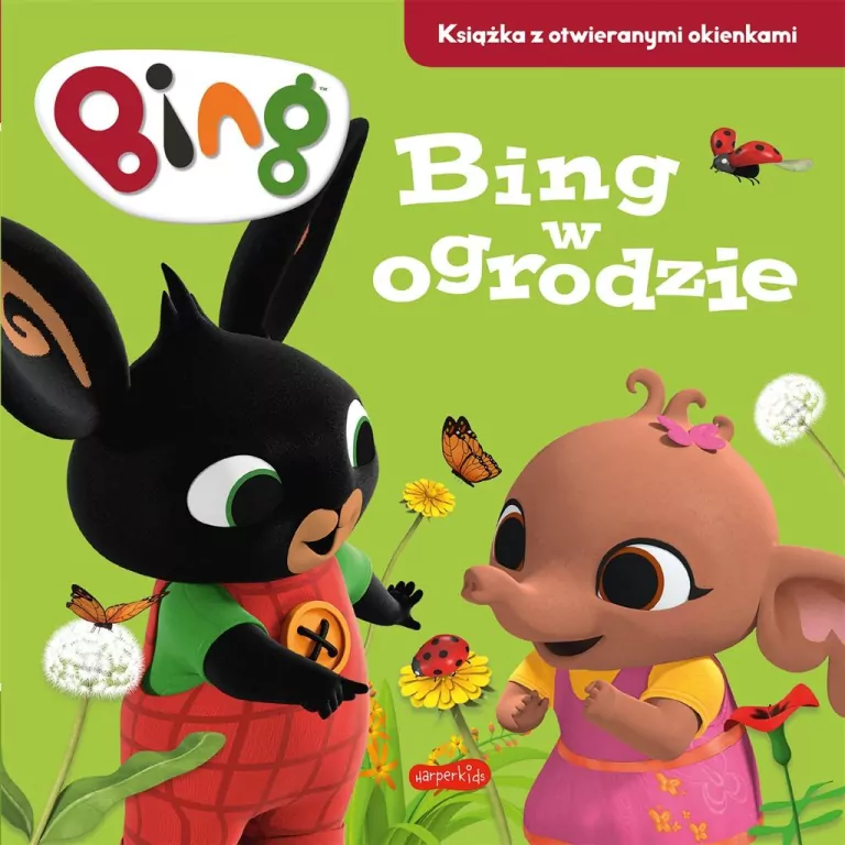 Bing w ogrodzie. Książka z otwieranymi okienkami - tantis.pl