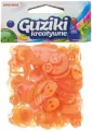 Guziki kreatywne pomarańczowe, 40g - tantis.pl