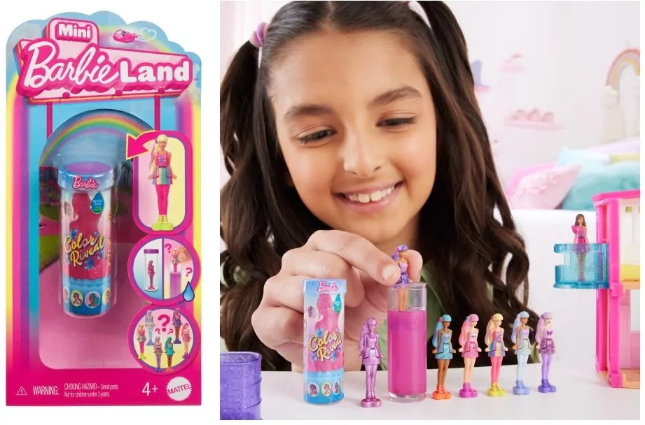 Barbie Mini BarbieLand Color Reveal Minilalka, mix - tantis.pl
