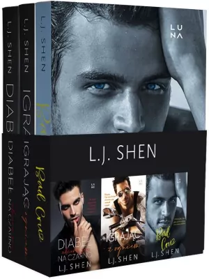 Pakiet L.J. Shen: Diabeł ubiera się na czarno / Igrając z ogniem / Bad Cruz