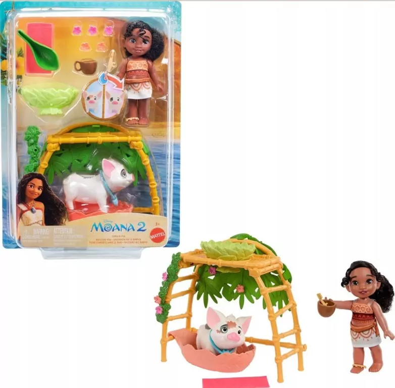 Simea&Pua. Disney Moana 2. Zestaw zabawy do kąpieli - tantis.pl