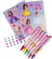 Zestaw kreatywny do kolorowania naklejki Princess - tantis.pl