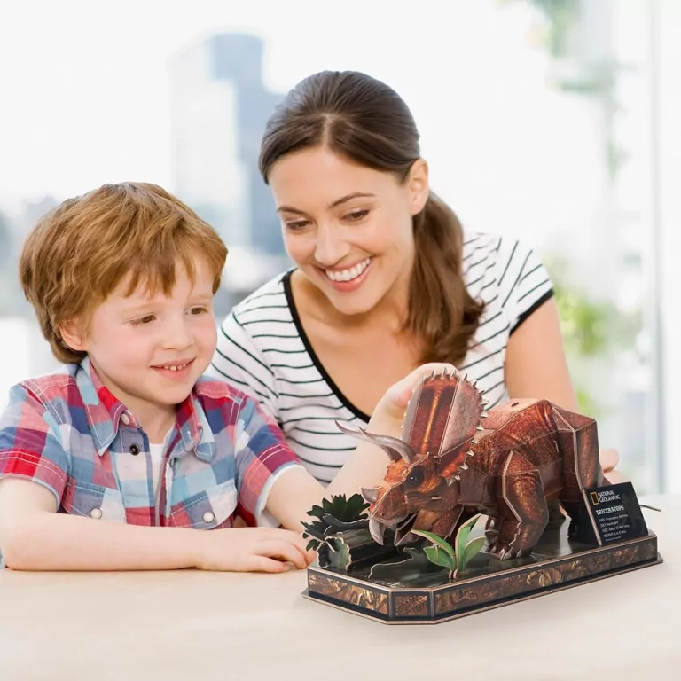 Puzzle 3D. National Geographic. Triceratops - tantis.pl