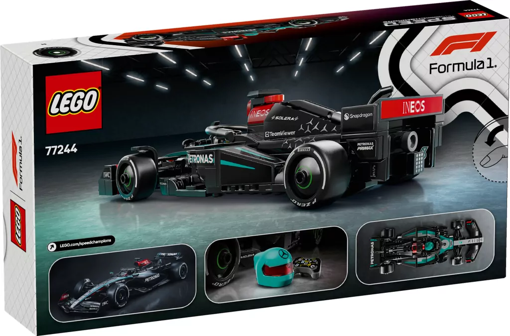 LEGO® Speed Champions. Bolid F1® Mercedes-AMG W15 77244 - tantis.pl