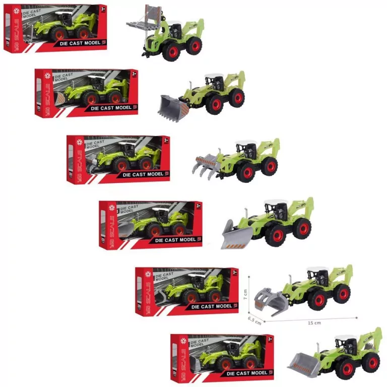 Pojazd budowlany metalowy MIX - tantis.pl