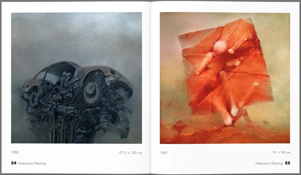 Beksiński 3 miniatura albumu - tantis.pl