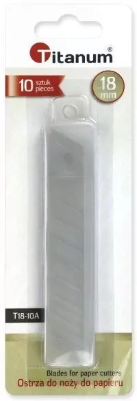 Ostrze do noża 18mm/10 sztuk - tantis.pl