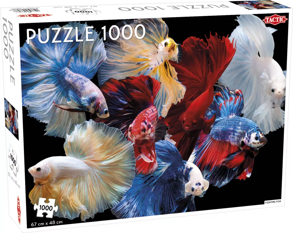 Puzzle 1000. Animals: Fighting Fish - tantis.pl
