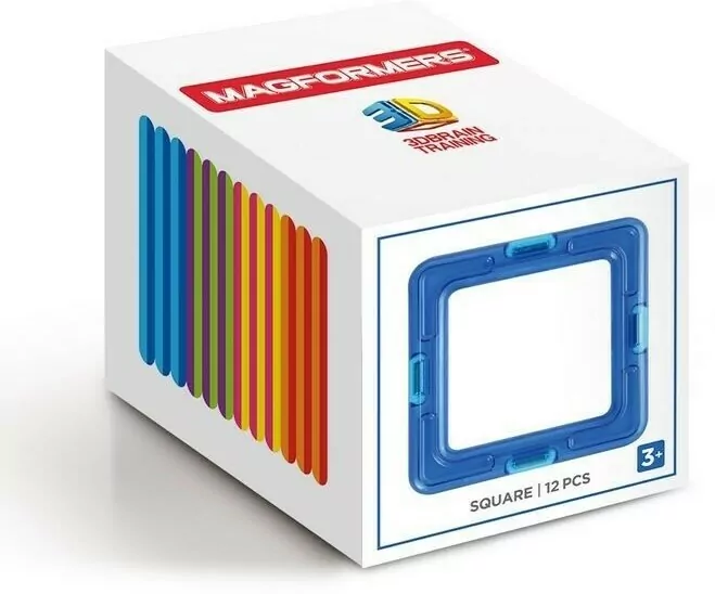 Magformers. Kwadraty. 12 elementów - tantis.pl