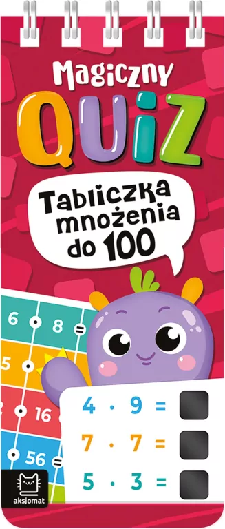 Magiczny quiz. Tabliczka mnożenia do 100 - tantis.pl