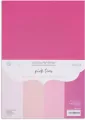 Zestaw papierów A4 20 arkuszy Pink tones 220g - tantis.pl