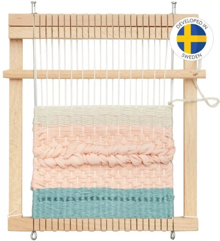 Zestaw kreatywny krosno drewniane ramka do tkania - tantis.pl