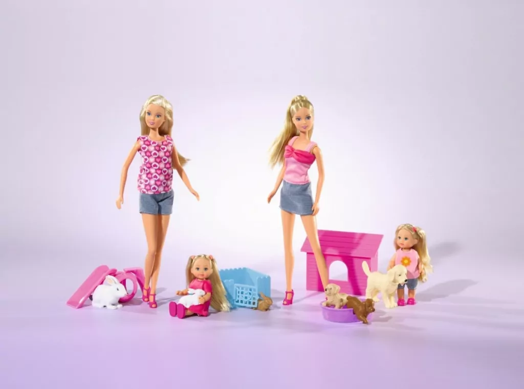 Steffi i Evi ze zwierzątkami, różne rodzaje - tantis.pl