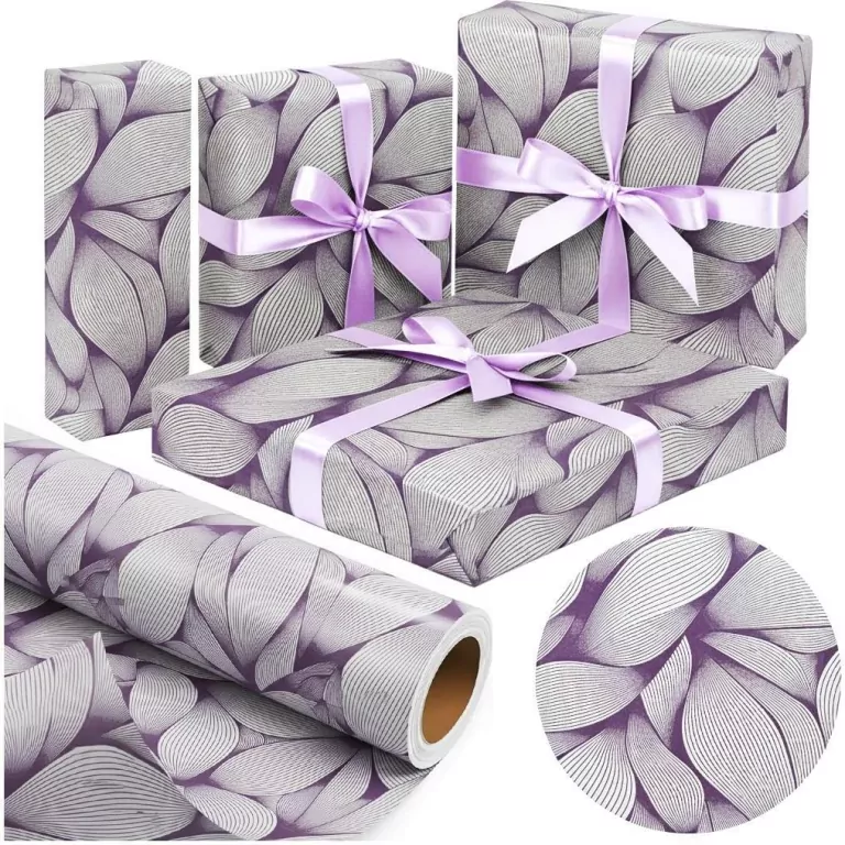 Papier ozdobny Leaf Silver X-Strong 57cmx25m - tantis.pl