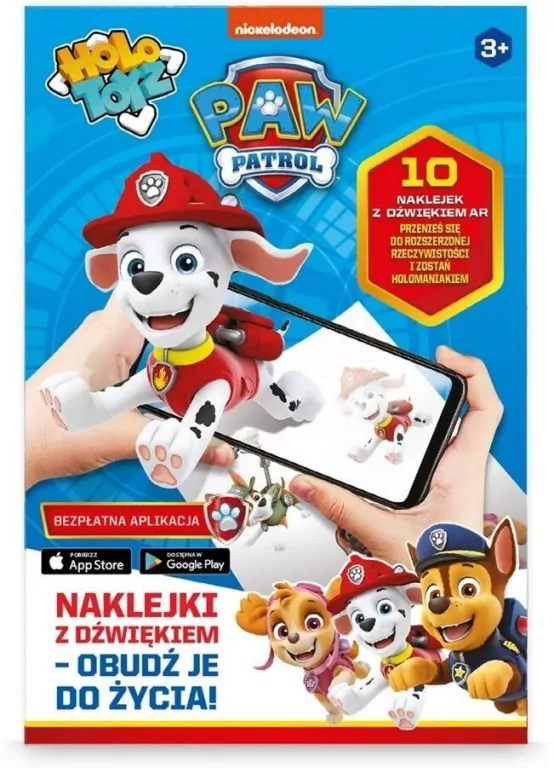 Naklejki dla dzieci AR Psi Patrol - tantis.pl