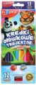 Kredki trójkątne. 12 kolorów - tantis.pl