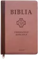 Biblia pierwszego Kościoła z paginat. suwak róż - tantis.pl