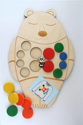 Borys niedźwiedź w sweterku. Gra