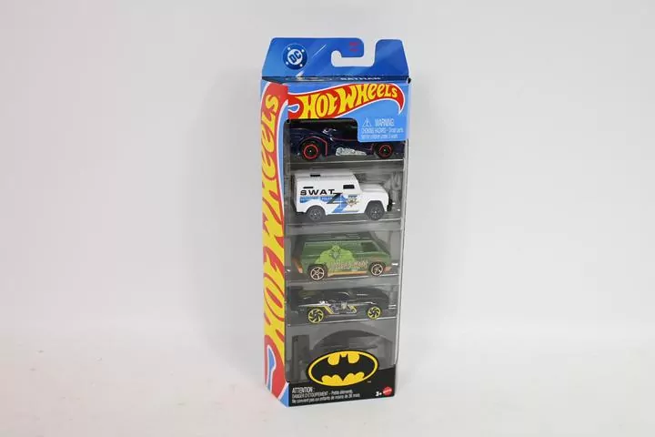 HW SAMOCHODZIK 5-PAK SERIA BATMAN MIX JLN10 WB12 - tantis.pl