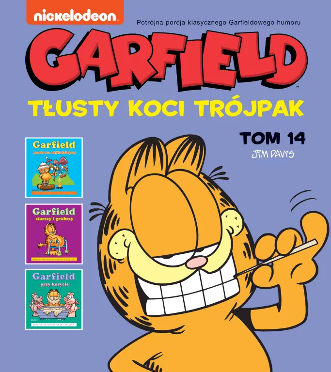 Tłusty koci trójpak. Garfield. Tom 14 - tantis.pl