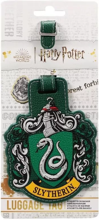 Harry Potter Zawieszka na bagaż - Herb Slytherinu - tantis.pl
