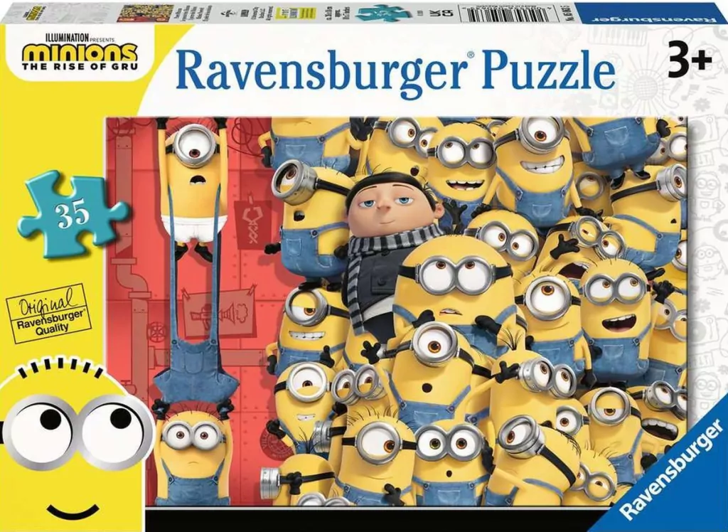 Ravensburger. Puzzle 35. Minionki 2 - tantis.pl