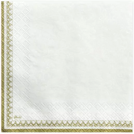 Serwetki Kielich biały 33x33cm 20szt - tantis.pl