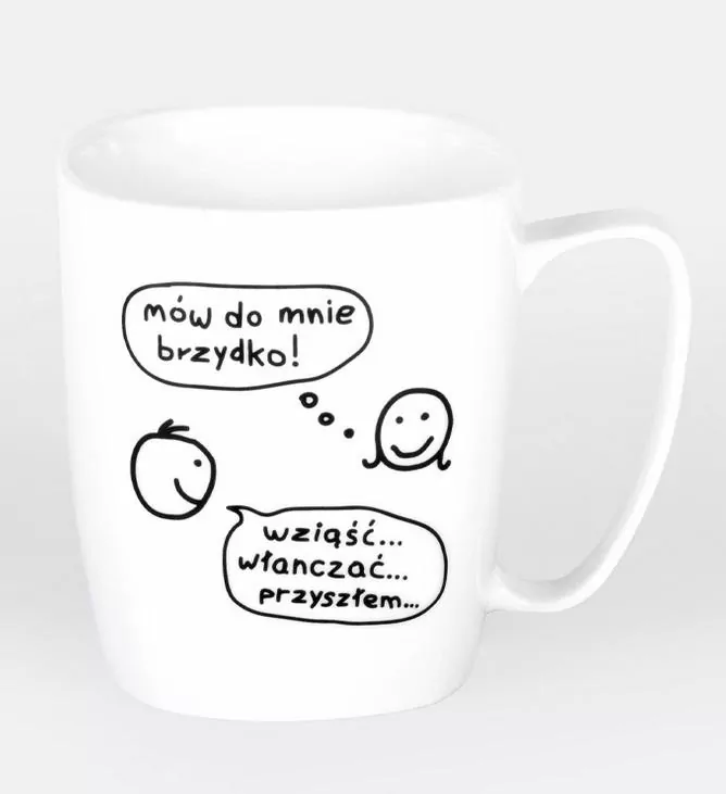 Mów do mnie brzydko. Kubek - tantis.pl