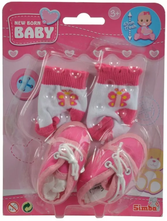 New Born Baby Buciki i skarpetki, 4 rodzaje - tantis.pl