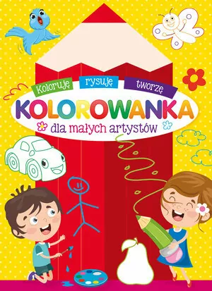 Kolorowanka dla małych artystów - tantis.pl