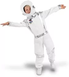 Strój astronauta biały rozm. 116-128cm
