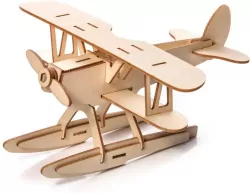 Puzzle drewniane 3D. Samolot