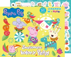 Peppa Pig. Zabawa w kolory cz. 7 Zwariowane kolory Peppy