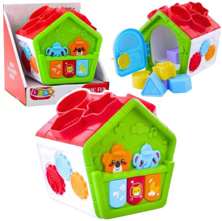 Interaktywny domek edukacyjny sorter - tantis.pl