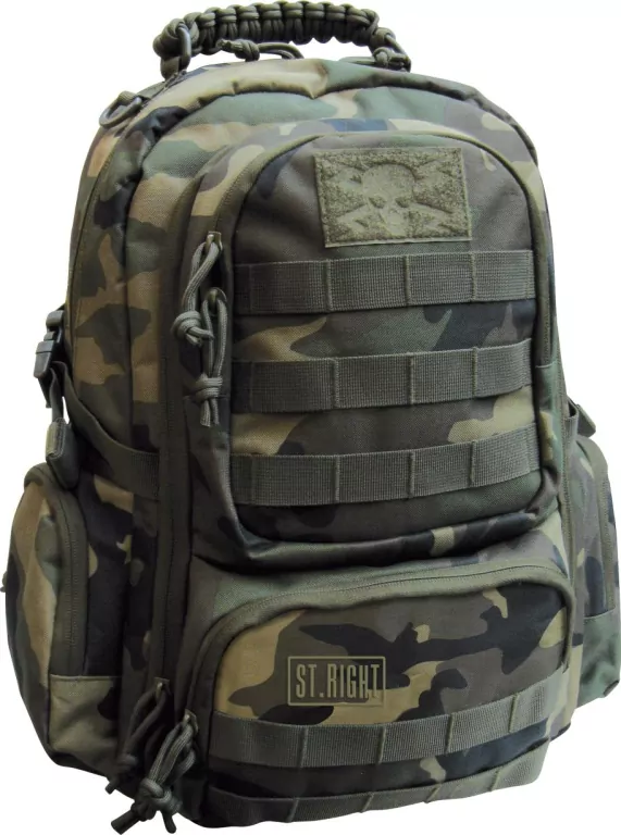 Plecak 4-komorowy. Military Woodland Camo. - tantis.pl