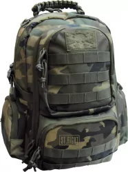 Plecak 4-komorowy. Military Woodland Camo.