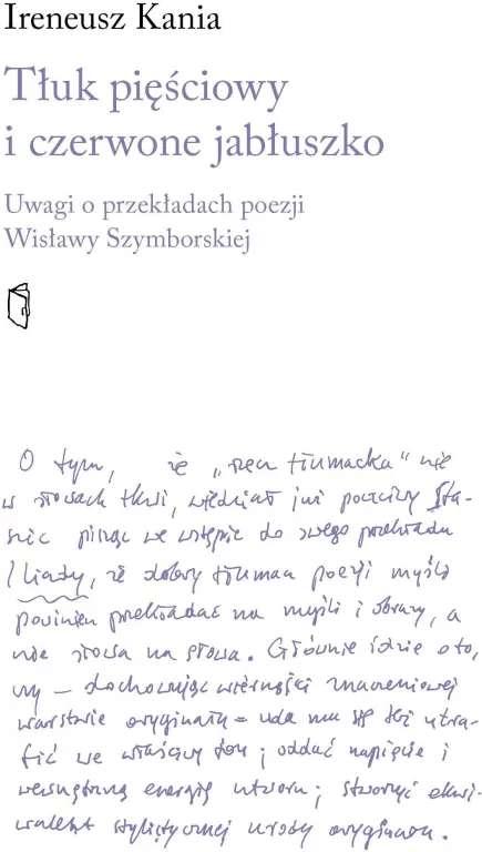 Tłuk pięściowy i czerwone jabłuszko - tantis.pl