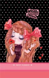 Planer dla dziewczynek 135 x 197/96K kratka. Brokat