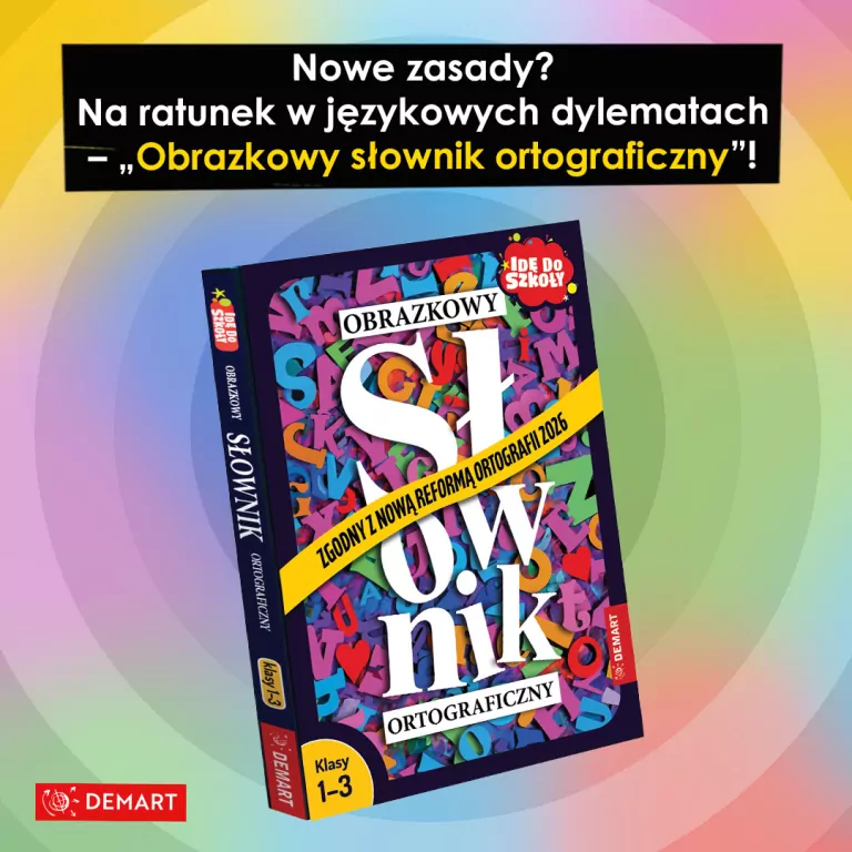 Obrazkowy słownik ortograficzny. Klasy 1-3 - tantis.pl