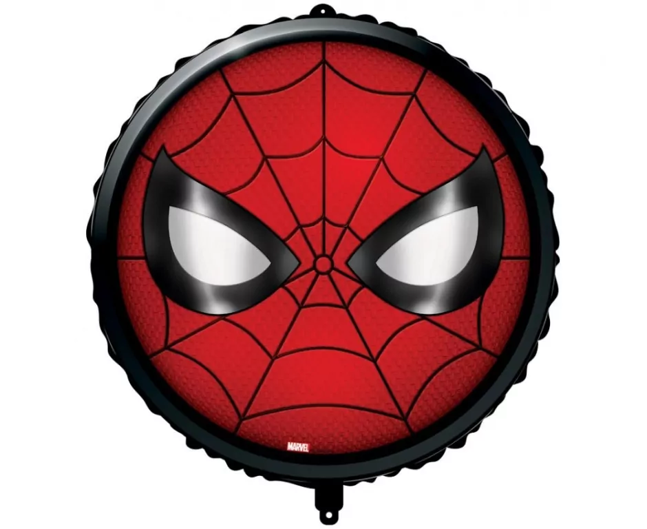 Balon foliowy Square Spiderman Face Marvell 46cm - tantis.pl