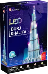Puzzle 3D 160. LED Burj Khalifa