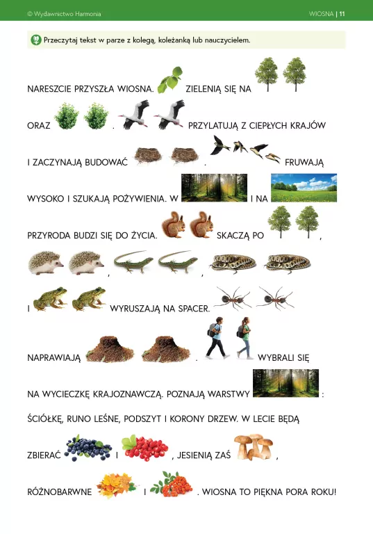 Wiosna. Wędrówka przez pory roku - tantis.pl
