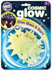 Kosmiczne Glow - Księżyc i gwiazdy