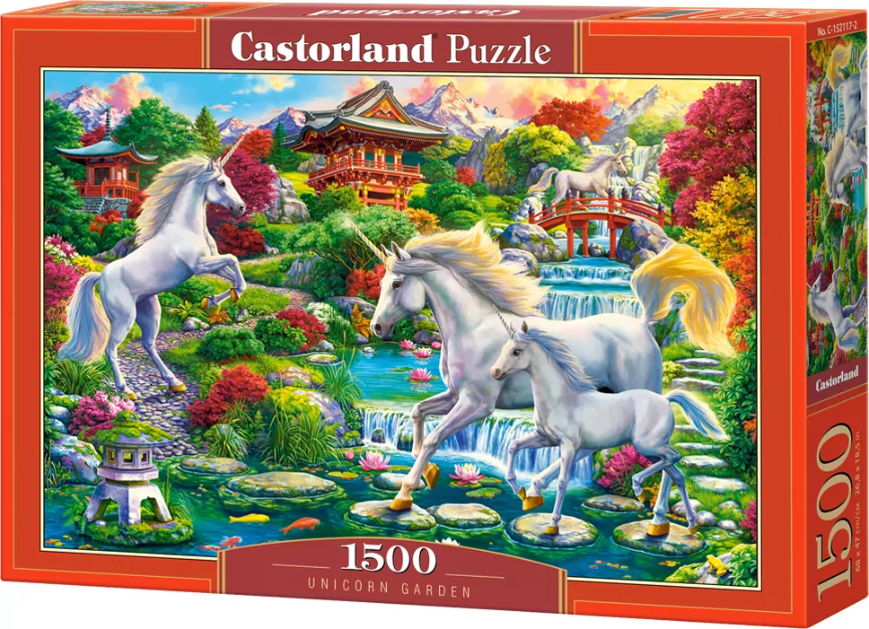 Puzzle 1500. Unicorn Garden - tantis.pl