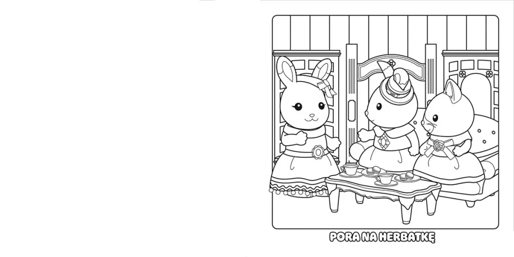 Sylvanian Families. Milusi przyjaciele kolorowanka - tantis.pl