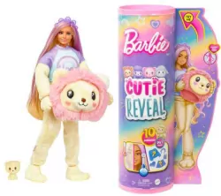 Lalka Barbie Cutie Reveal Lew Seria Słodkie stylizacje HKR06 MATTEL