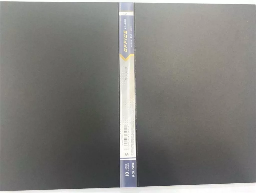 Teczka ofertowa A4+ 10 koszulek Czarna - tantis.pl