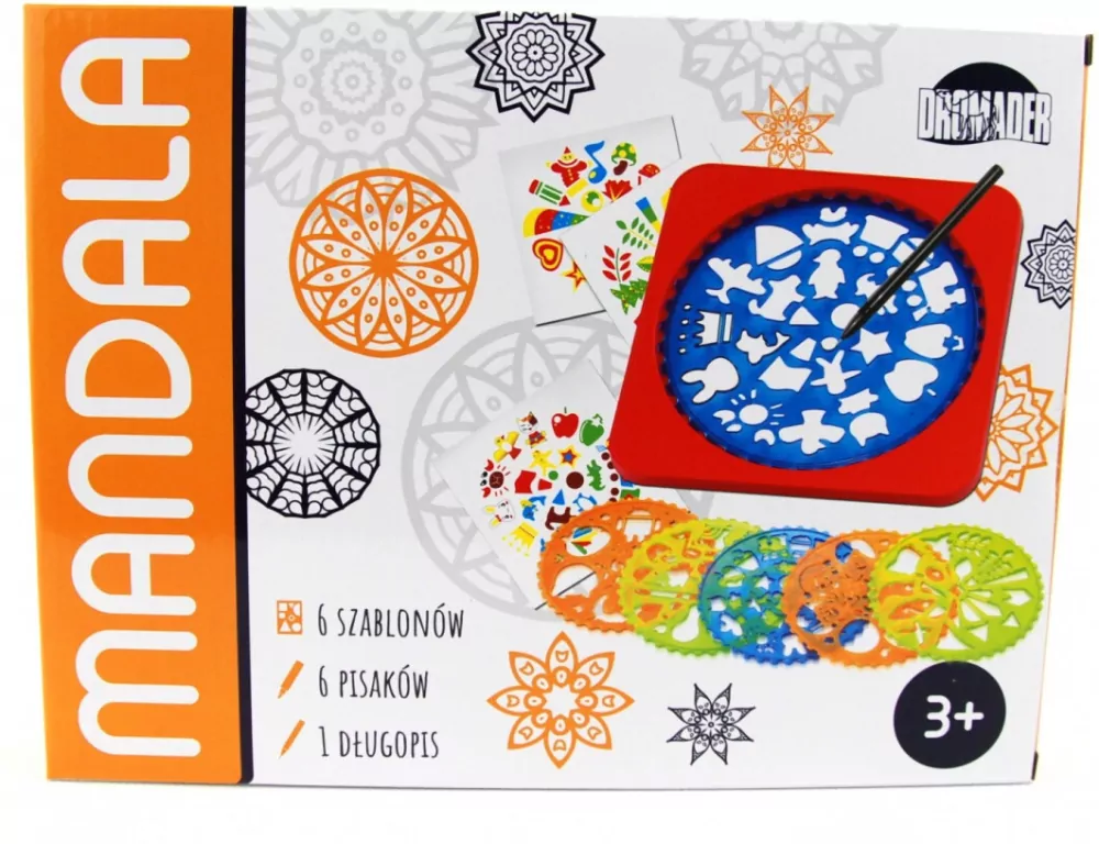 Zestaw kreatywny Mandala do rysowania - tantis.pl