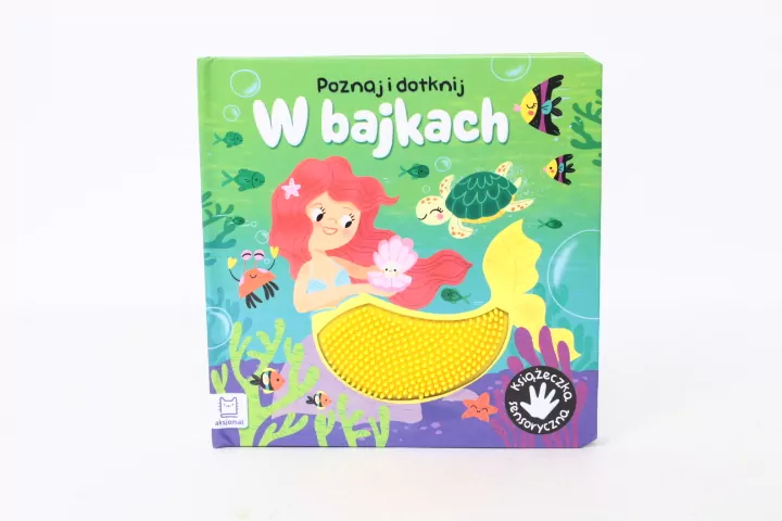 Poznaj i dotknij W bajkach. Książeczka sensoryczna - tantis.pl